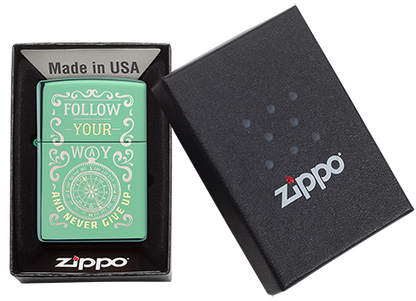 49161 Follow Your Heart Windproof Lighter
