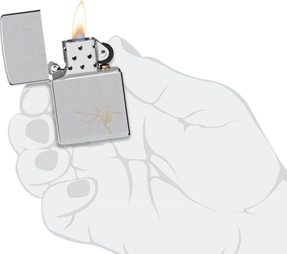 48767 Web-Spinning Spider Windproof Lighter