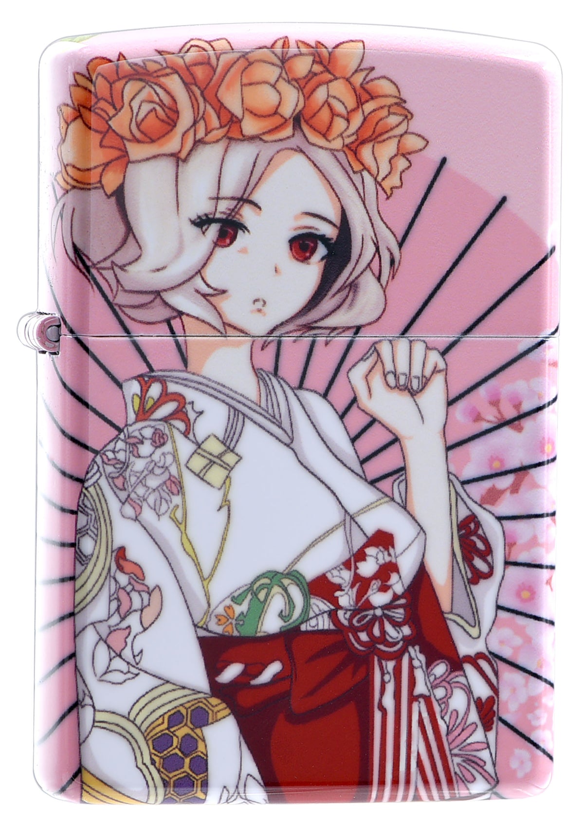Z1-033 Anime Design - Sakura Girl Windproof Lighter
