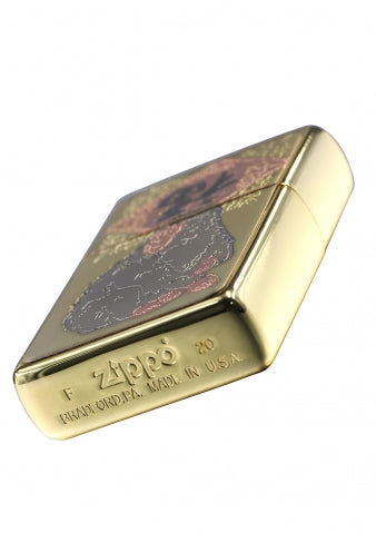 ZA-2-1A Lucky Monkey Windproof Lighter
