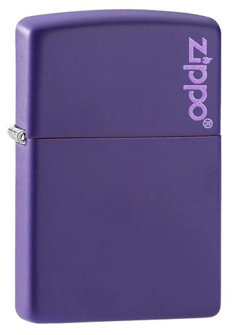 237ZL Purple Matte Zippo Logo Windproof Lighter
