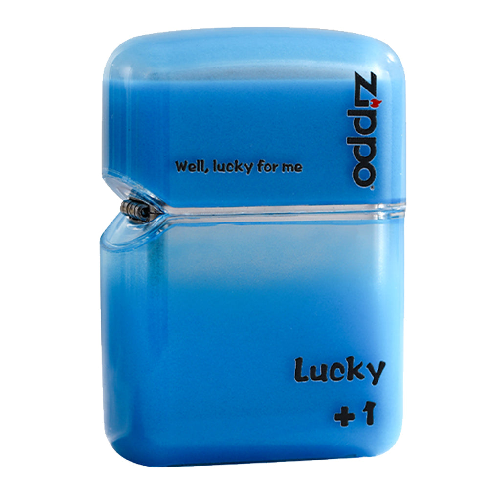 Luminous quicksand (blue) Windproof Lighter