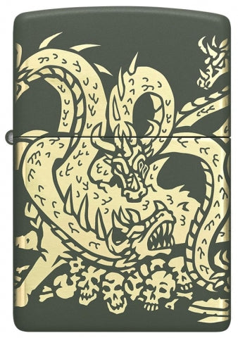 48907 Multi-Headed Dragon Windproof Lighter