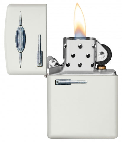 49636 Retro Refrigerator Design Windproof Lighter