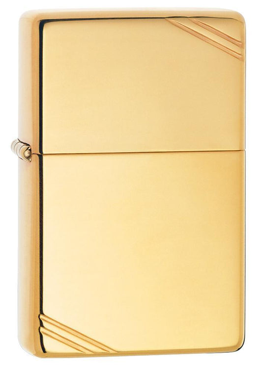 270 Classical Copper Mirror Cut-Angle Windproof Lighter