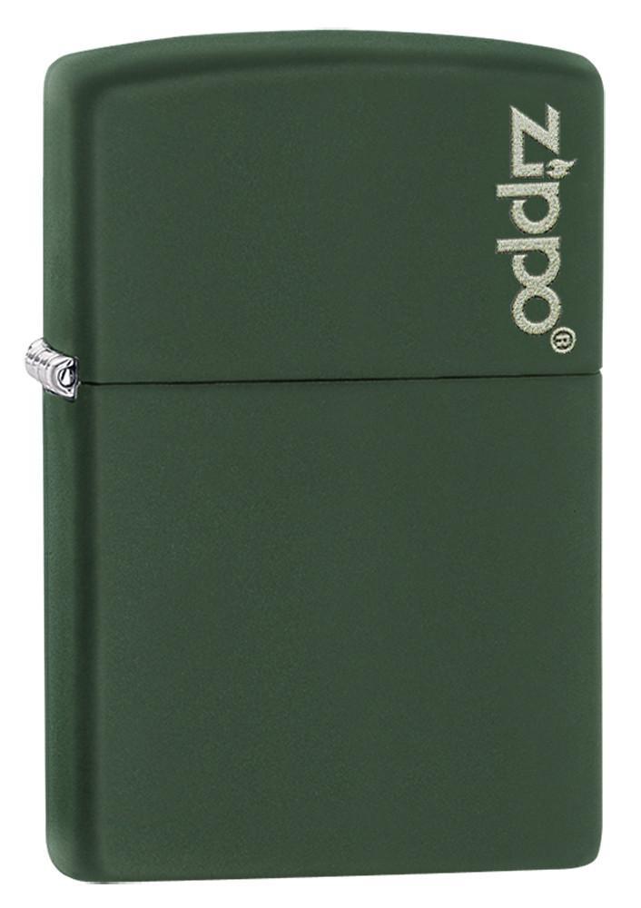 221ZL Green Matte Zippo Logo Windproof Lighter