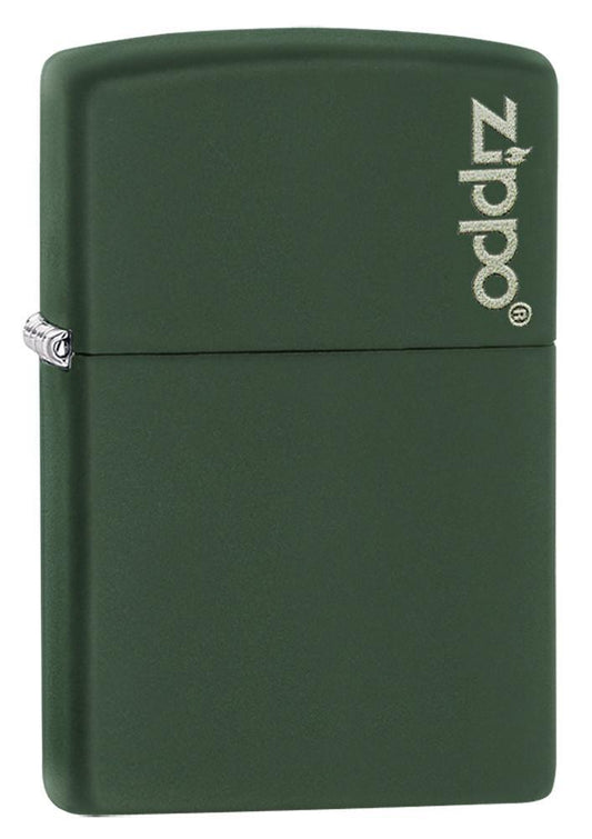 221ZL Green Matte Zippo Logo Windproof Lighter
