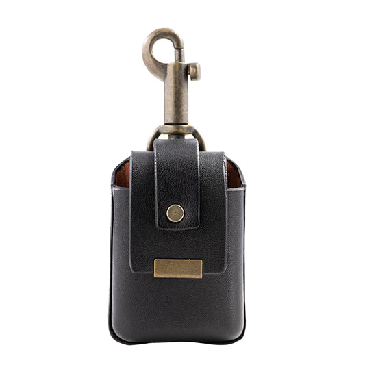 ZA-6-O05 Keychain Leather Case (Black)