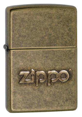 28994 Antique bronze logo style Windproof Lighter