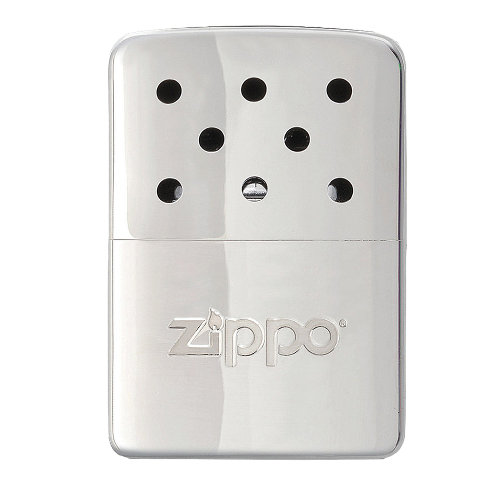 40451 Zippo 6-Hour Refillable Hand Warmer – Silver (Limited-Time 355 ml Fuel Gift)