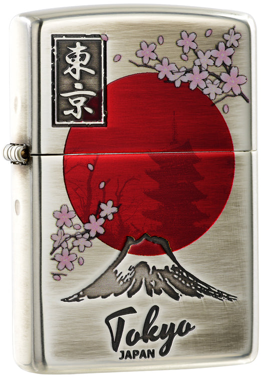 ZA-2-172 Tokyo & Mount Fuji Windproof Lighter