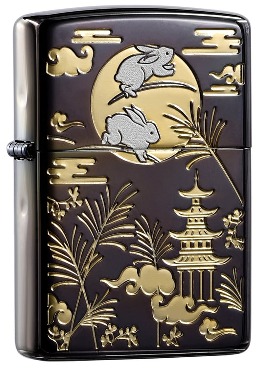CZA-3-26 Jade Rabbit Palace Windproof Lighter – Asia Limited Edition