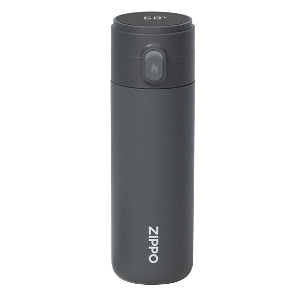 ZWB-CITY-034380 City Series Smart Flip-Top Insulated Bottle – Space Gray, 380 ml