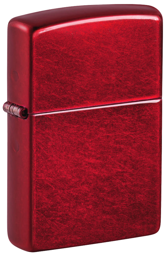 21063 Metallic Apple Red Windproof Lighter