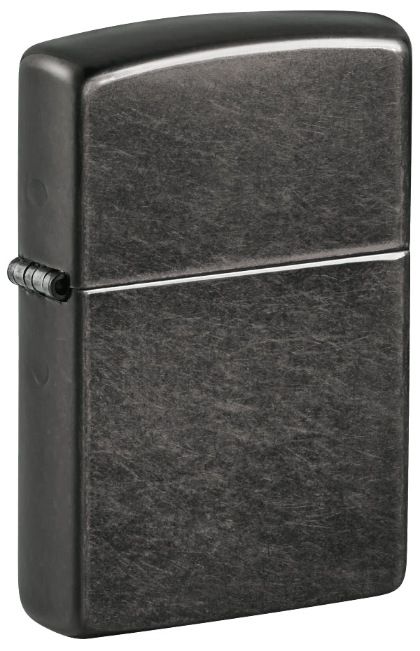 28378 Metallic Gray Windproof Lighter