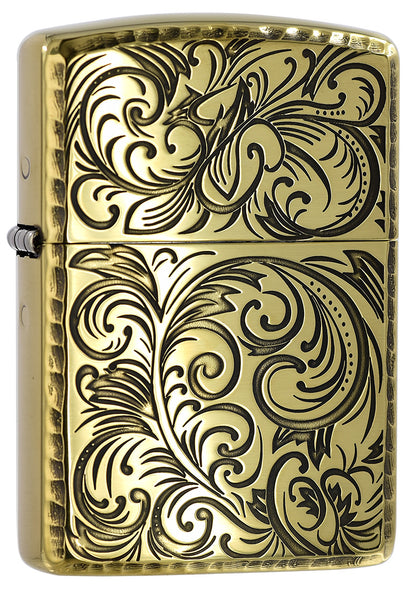 ZA-3-24A Armor® Regal Arabesque Windproof Lighter – Gold