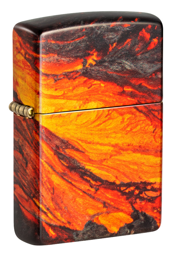 48622 Lava Flow Design 540 Fusion Windproof Lighter