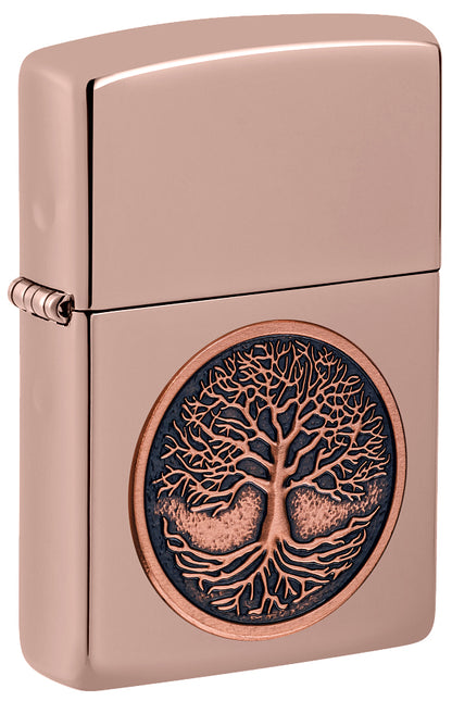 49638 Tree of Life Emblem Windproof Lighter