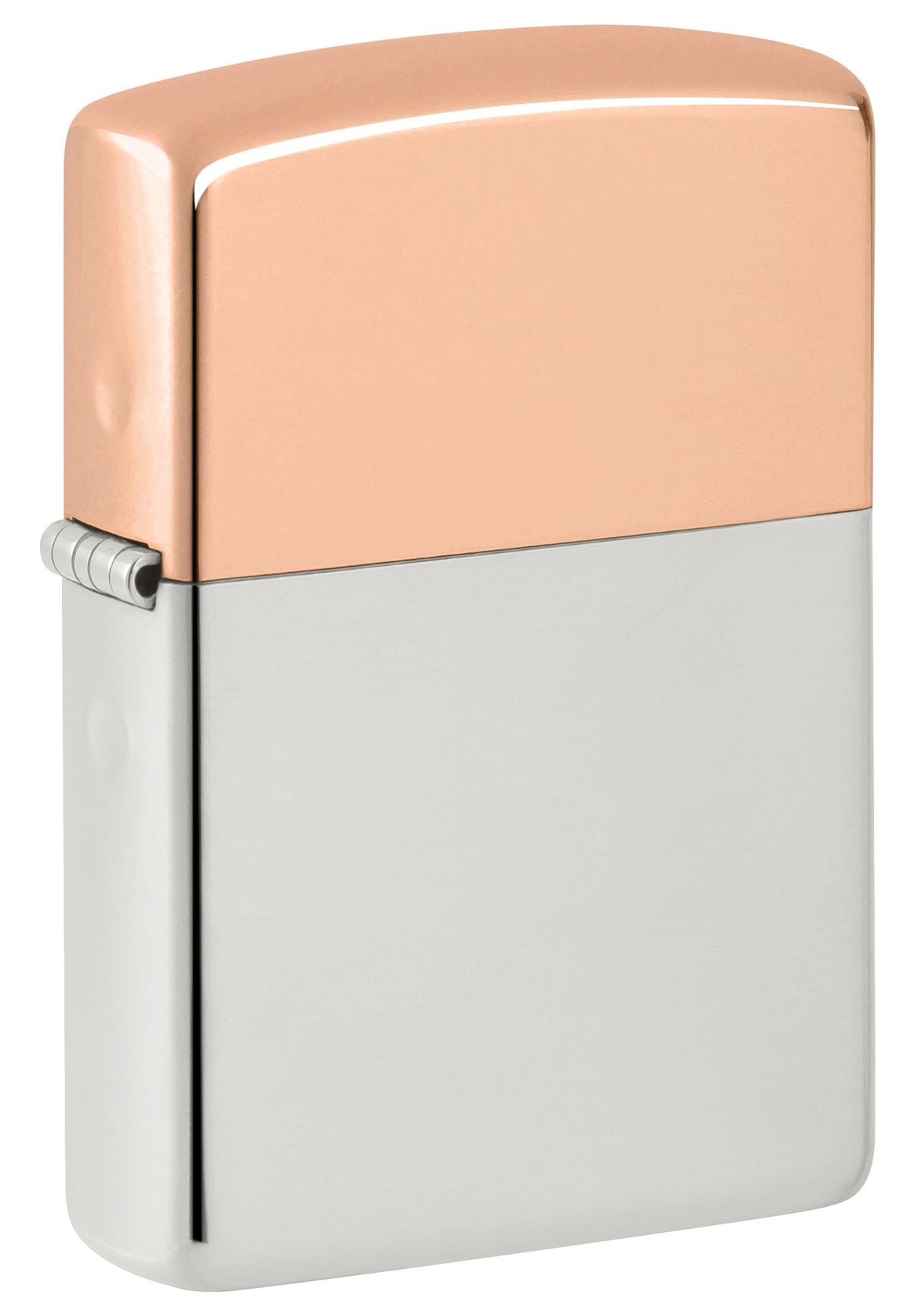 48695 Copper & Sterling Silver Two-Metal Windproof Lighter