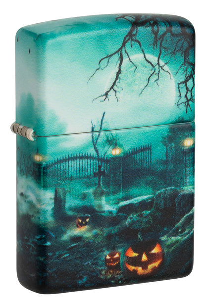 48389 Haunted Cemetery Windproof Lighter