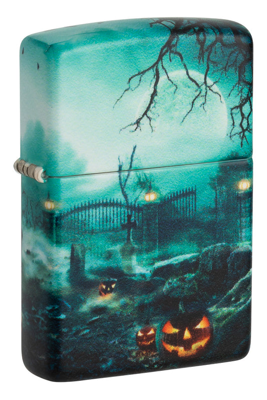 48389 Haunted Cemetery Windproof Lighter