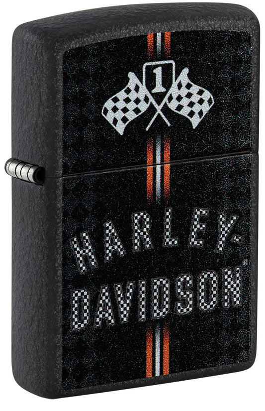 48558Harley-DavidsonR Checkered Flags Design