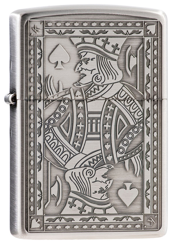 ZA-3-151A King Playing Card Windproof Lighter
