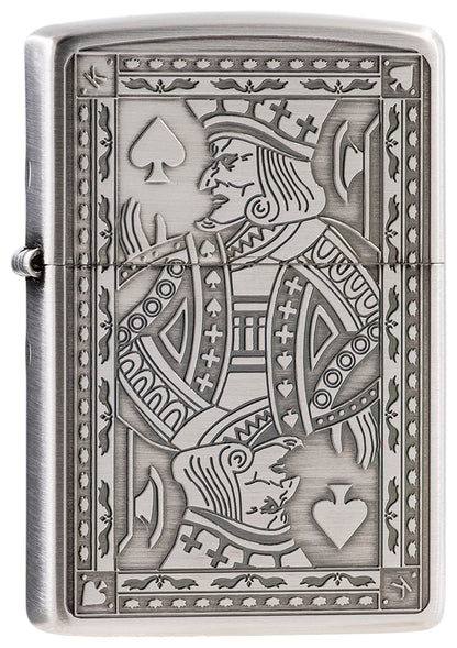 ZA-3-151A King Playing Card Windproof Lighter