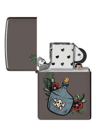 48409 Moonlight Flask Windproof Lighter