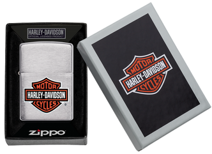 200HD.H252 Harley-DavidsonR Classic Chrome Logo Design
