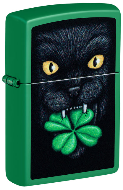 46721 Lucky Cat Design Windproof Lighter