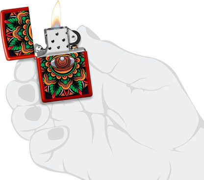 48678 Counterculture Eye Windproof Lighter