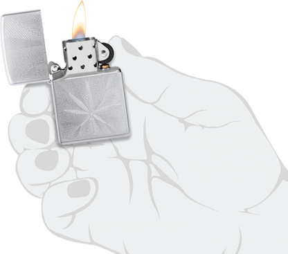 46256 Ornamental Cannabis Leaf Windproof Lighter