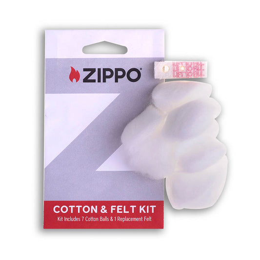 Zippo Cotton & Felt Replacement Kit for Lighter Inserts