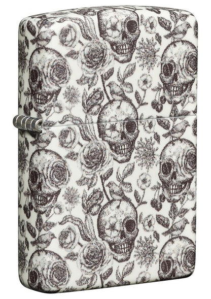 49458 Skull Shadow Windproof Lighter