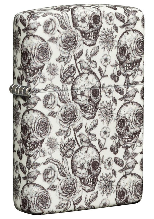 49458 Skull Shadow Windproof Lighter