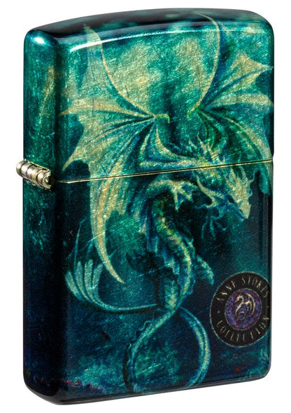 48986 Anne Stokes Gothic Dragon Windproof Lighter