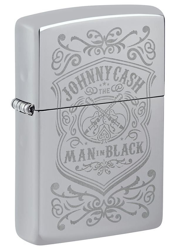 48991 Johnny Cash Man in Black Crest Design