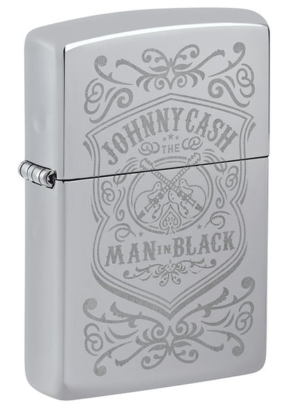 48991 Johnny Cash Man in Black Crest Design