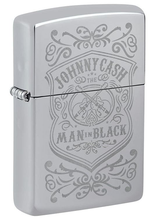 48991 Johnny Cash Man in Black Crest Design