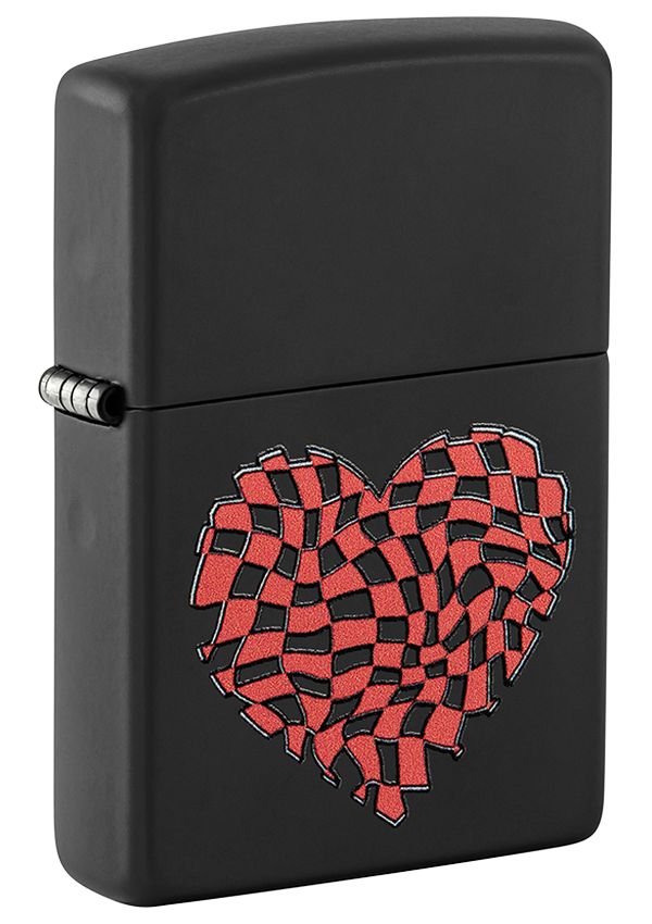 48719 Heart Art Windproof Lighter