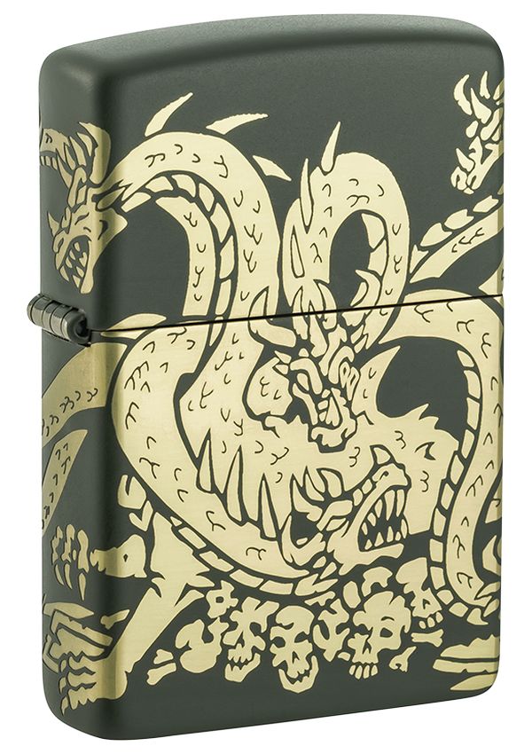 48907 Multi-Headed Dragon Windproof Lighter