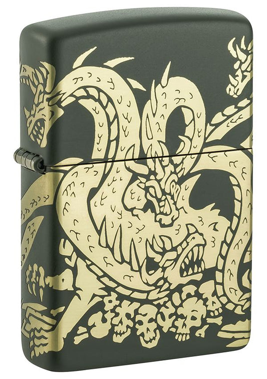 48907 Multi-Headed Dragon Windproof Lighter