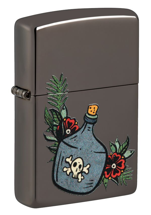 48409 Moonlight Flask Windproof Lighter