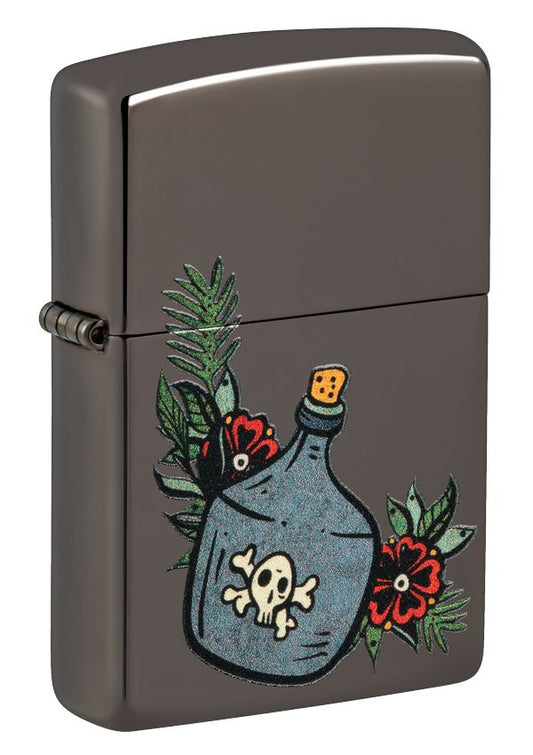 48409 Moonlight Flask Windproof Lighter