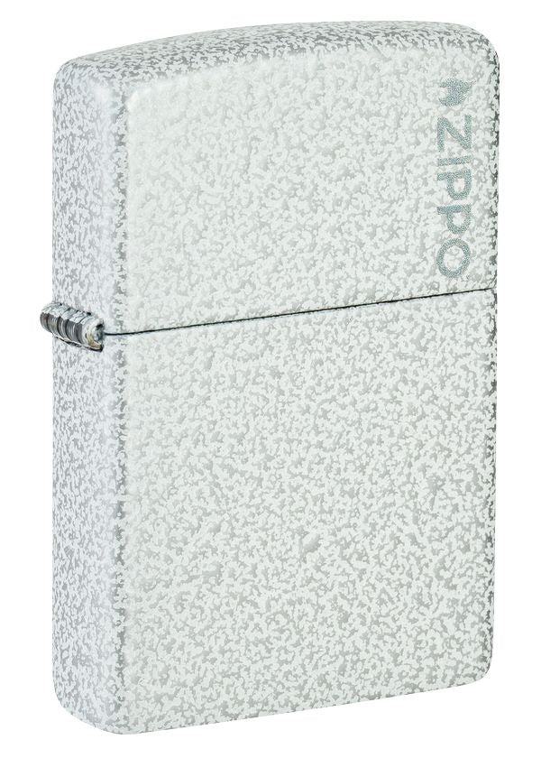 46020ZL Glacier Zippo Logo Windproof Lighter