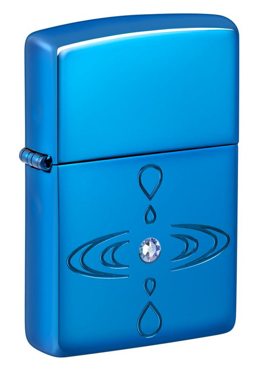 48918 Water Ripples Windproof Lighter