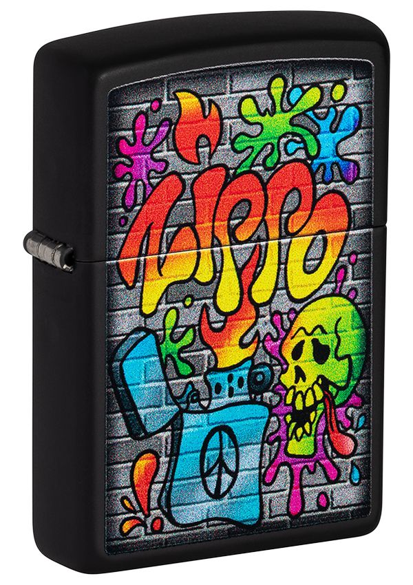 49605 Street Art Windproof Lighter