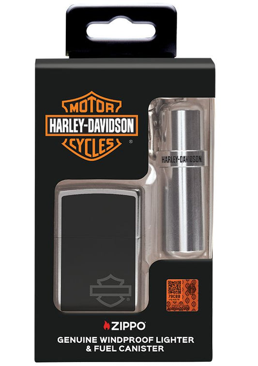 46131 Harley-Davidson® Windproof Lighter & Fuel Canister Set