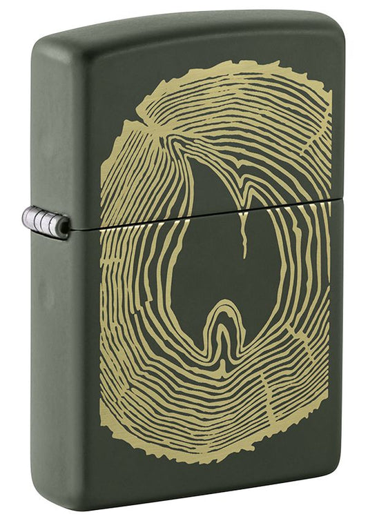 48959 Wood Grain Flame Windproof Lighter